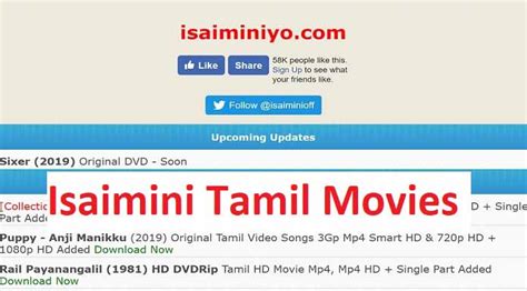 my movies isaimini